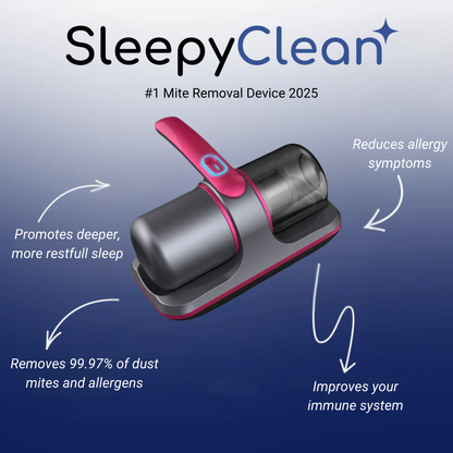 SleepyClean™ | Asiprateur Désinfectant UV-C